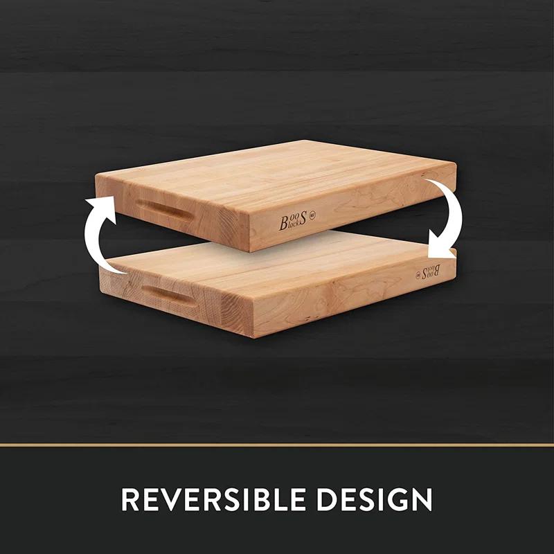 John Boos Wood Edge Grain Reversible Cutting Board