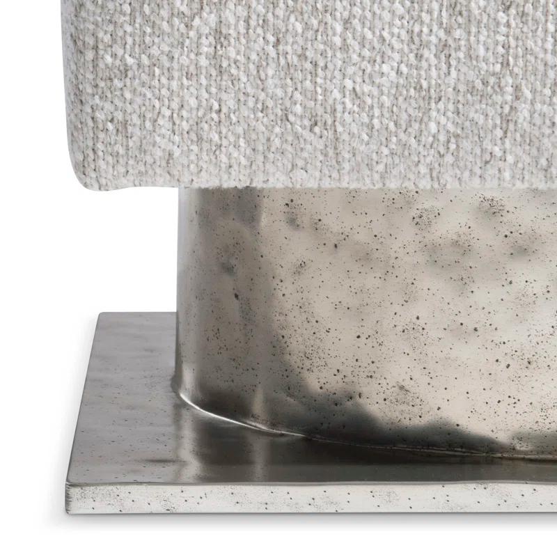 Bernhardt Prado Aluminum Accent Stool