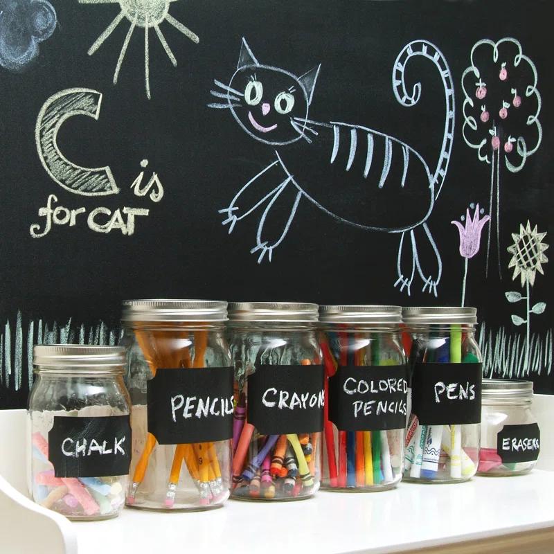 Con-tact Brand Chalkboard Decals (Set of 6)