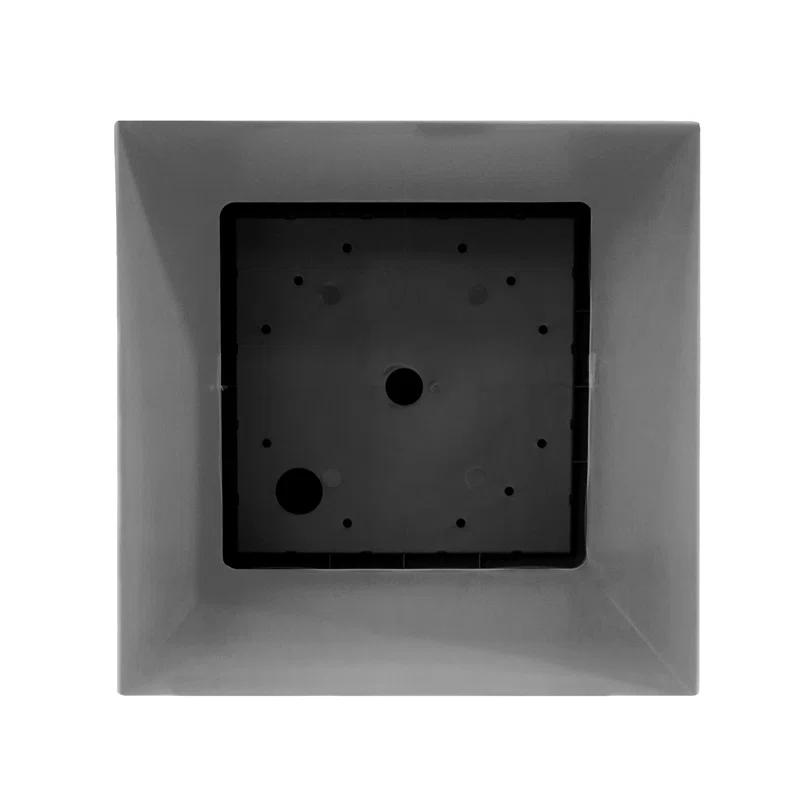 Bloem Finley Modern 20-in Recycled Plastic Indoor/Outdoor Square Vertical Planter