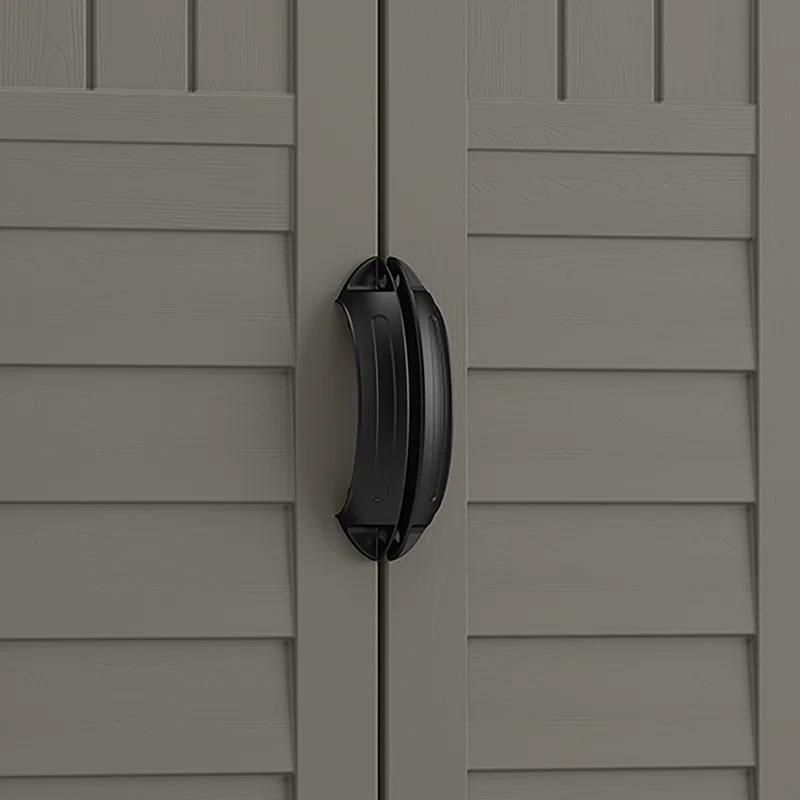 Suncast Suncast Outdoor 32.25 in. W x 24.75 in. D x 72 in. H Resin Vertical Tool Shed