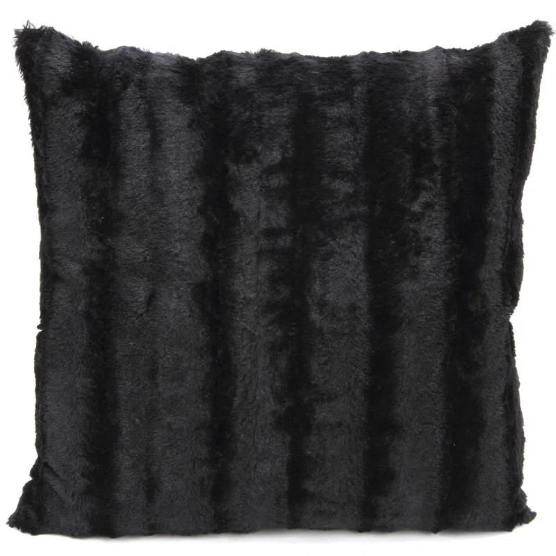 Cheer Collection Cheer Collection Shaggy Hair Decorative Throw Pillows (Set of 2)