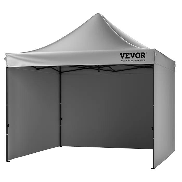 Stellweilan Tessberg 10x10 FT Pop up Canopy with Removable Sidewalls, Instant Canopies
