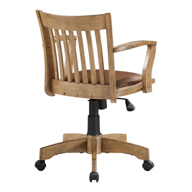 Office Star Products Genevieve Vinyl Bankers Chair