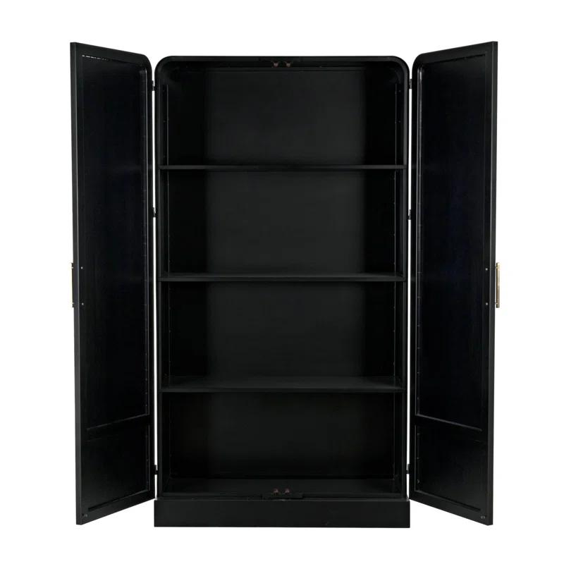 Noir Tresor Steel Armoire