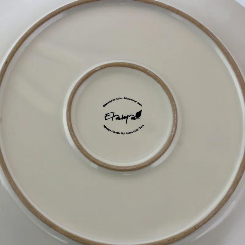 Ophelia & Co. Avelar 16 Piece Stoneware Dinnerware Set - Service for 4