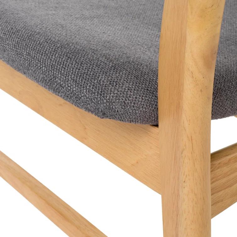 George Oliver Barros 18'' H Upholstered Side Chair (Set of 2)