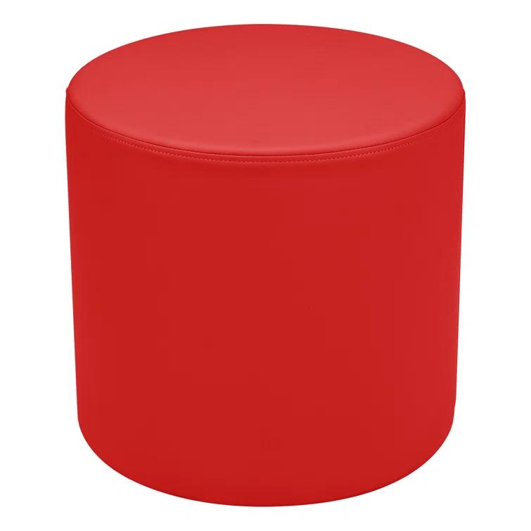 Flash Furniture Nicholas Flexible Learning Modular Soft Seating Circle Ottoman for Classrooms and Common Spaces