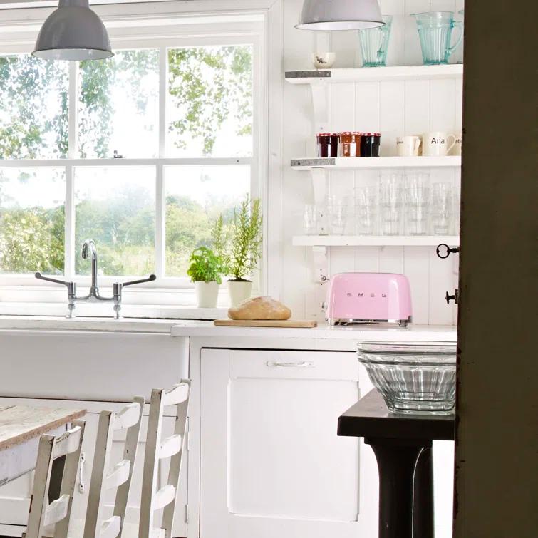 SMEG Navy 2-Slice Retro Toaster