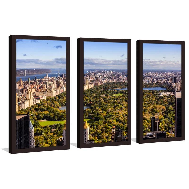 Picture Perfect International " New York Central Park I " 3 - Pieces