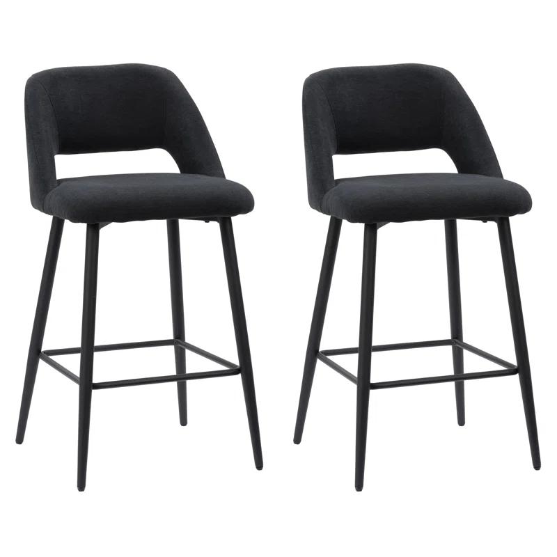 George Oliver Nellia Upholstered Counter Stool