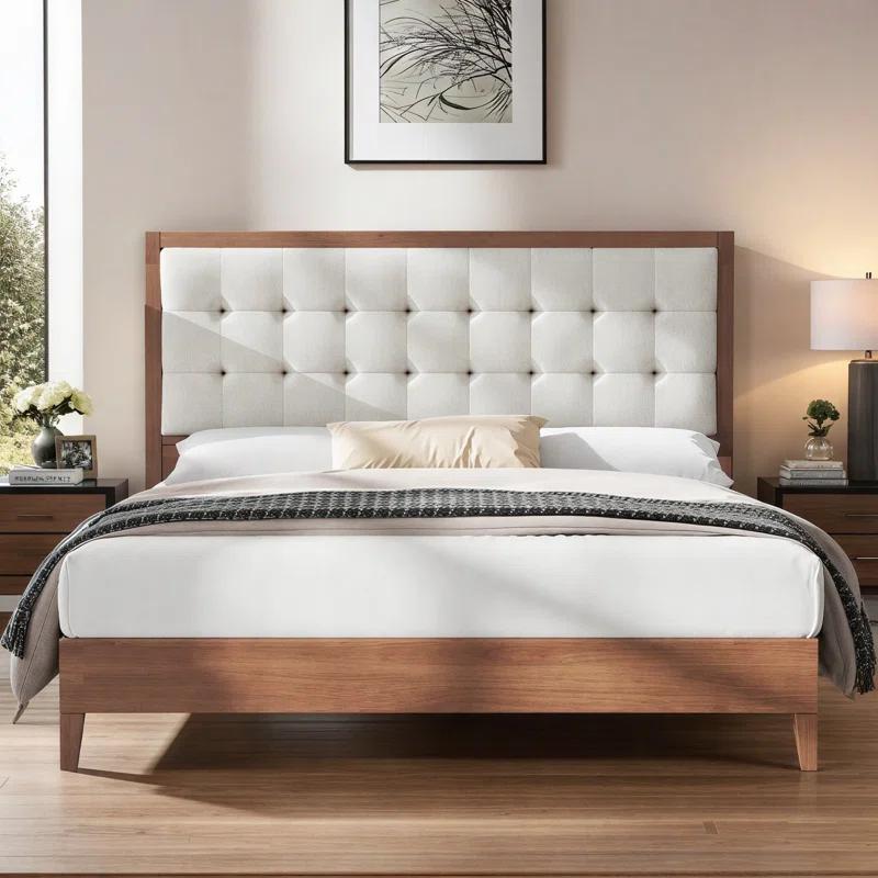 Wade Logan® Behka Upholstered Platform Bed