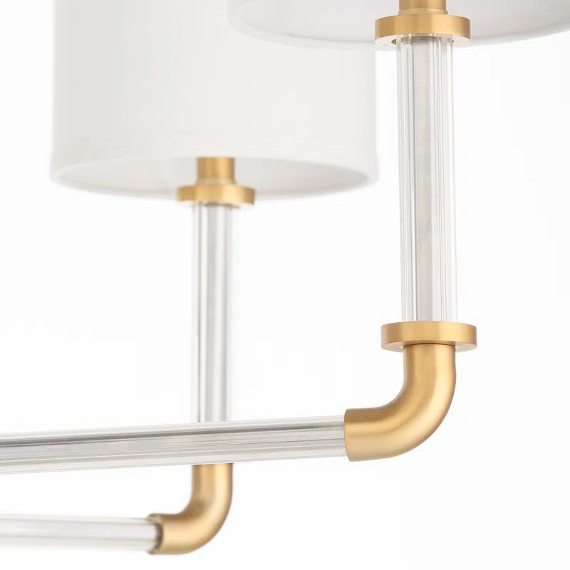Cyan Design Hightower 8 - Light Steel Dimmable Classic / Traditional Chandelier