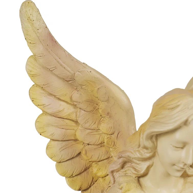 Hi-Line Gift Ltd. Standing Angel with Wings Up Statue