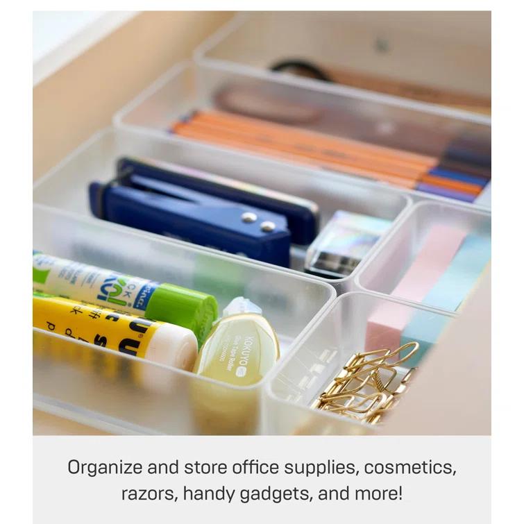 Yamazaki Home Yamazaki Home Stackable Organizers [Set Of 2] - Four Sizes, Deep