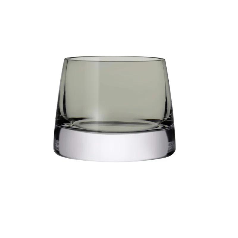 Joy Set of 2 Lead Free Crystal Votive Holder