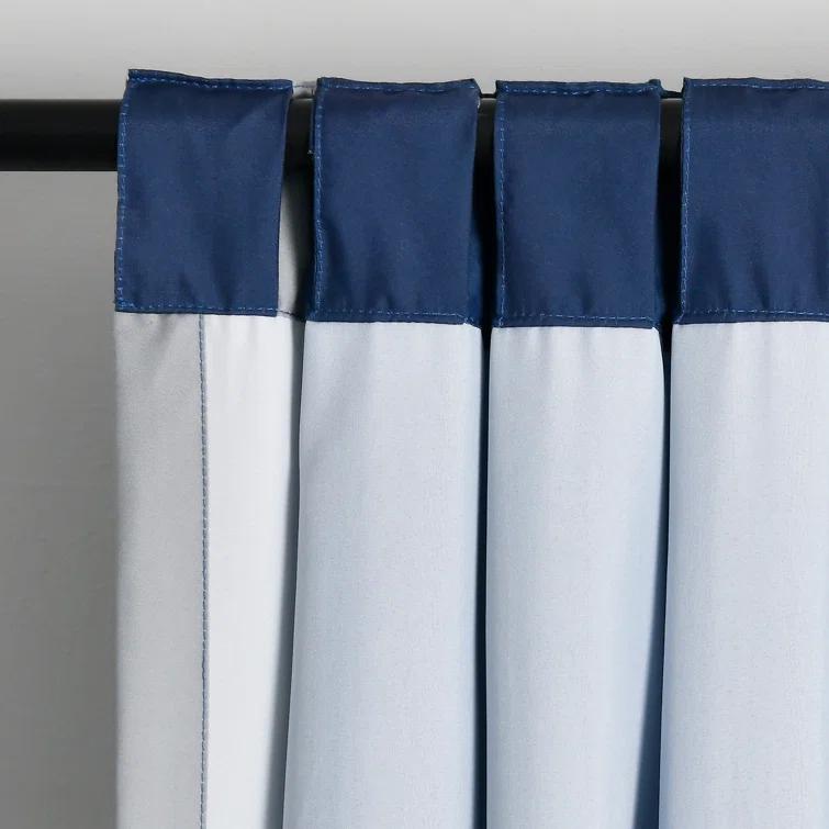 Lush Decor Polyester Semi Sheer Curtain Pair (Set of 2)