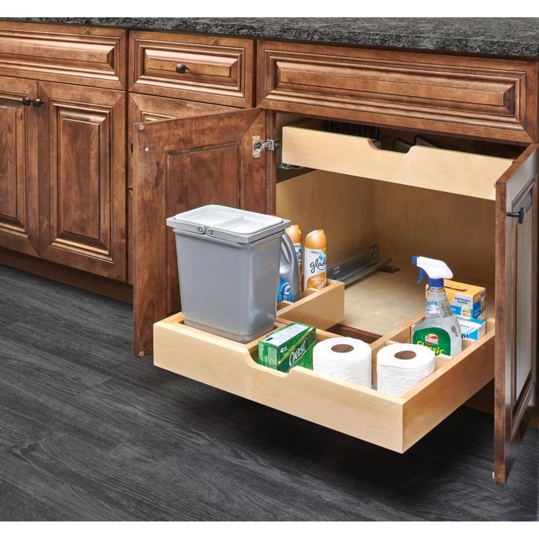 Rev-A-Shelf Rev-A-Shelf Wood Vanity Sink Cabinet Pull Out Organizer