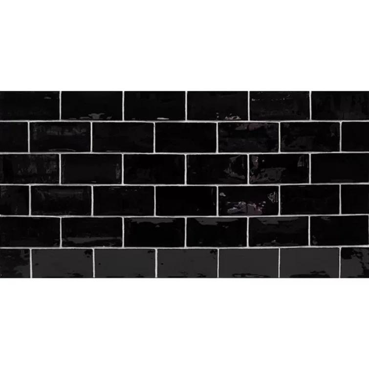 Barcelona 3x6 Blanco Polished Ceramic Subway Wall Tile (5.38 Sq. Ft. / Case)