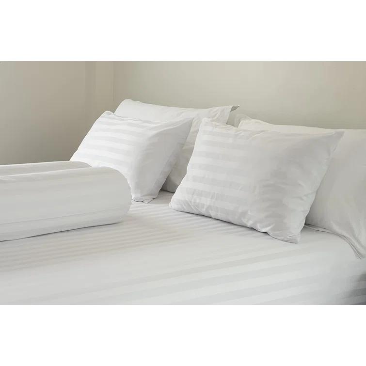 East Coast Bedding Cozy Dream Firm Goose Feather Down Pillow Support Queen Size Set of 2
