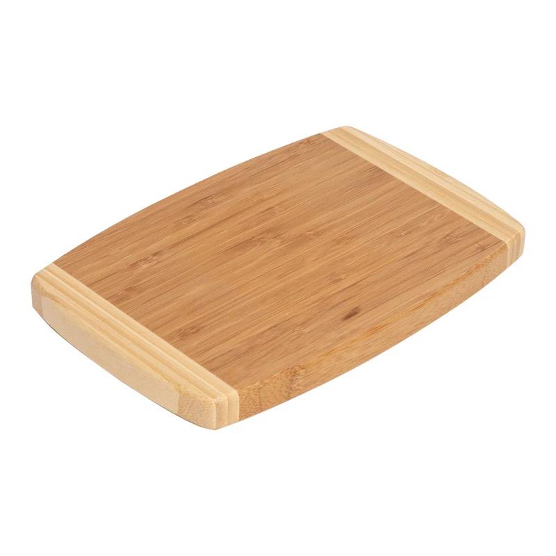 JOYCE CHEN Joyce Chen Large Burnished Bamboo Cutting Board, 10X15-Inch