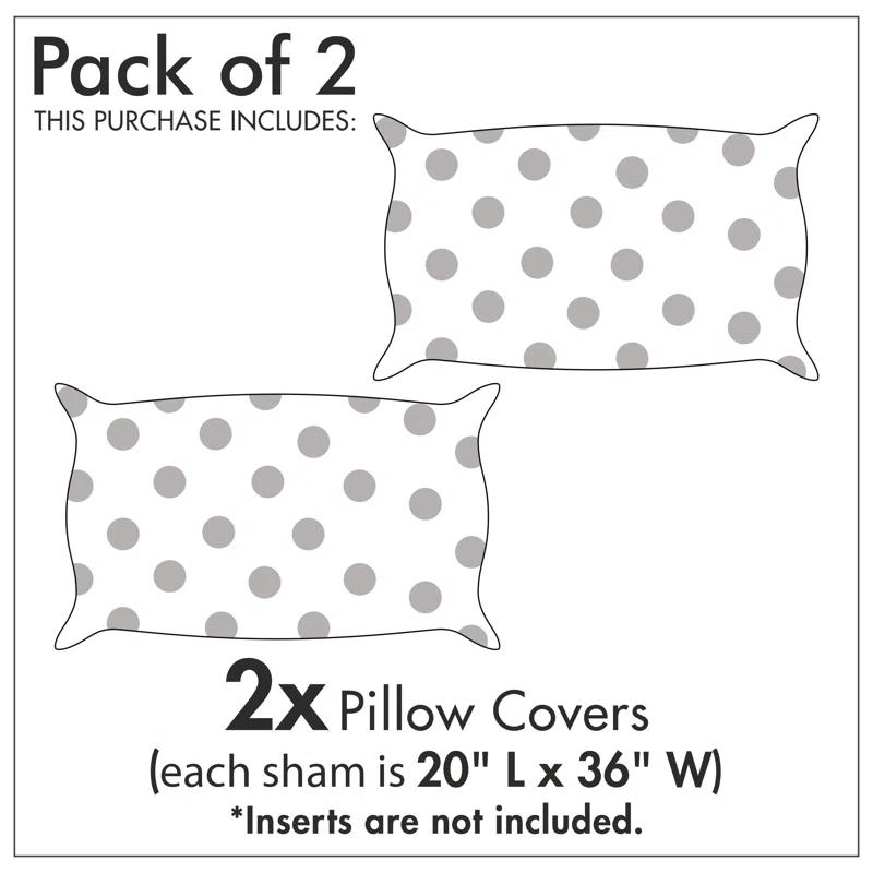 Ambesonne Cars Pillow Sham 2 Pack Cartoon Vehicle Powerful Red Yellow Grey