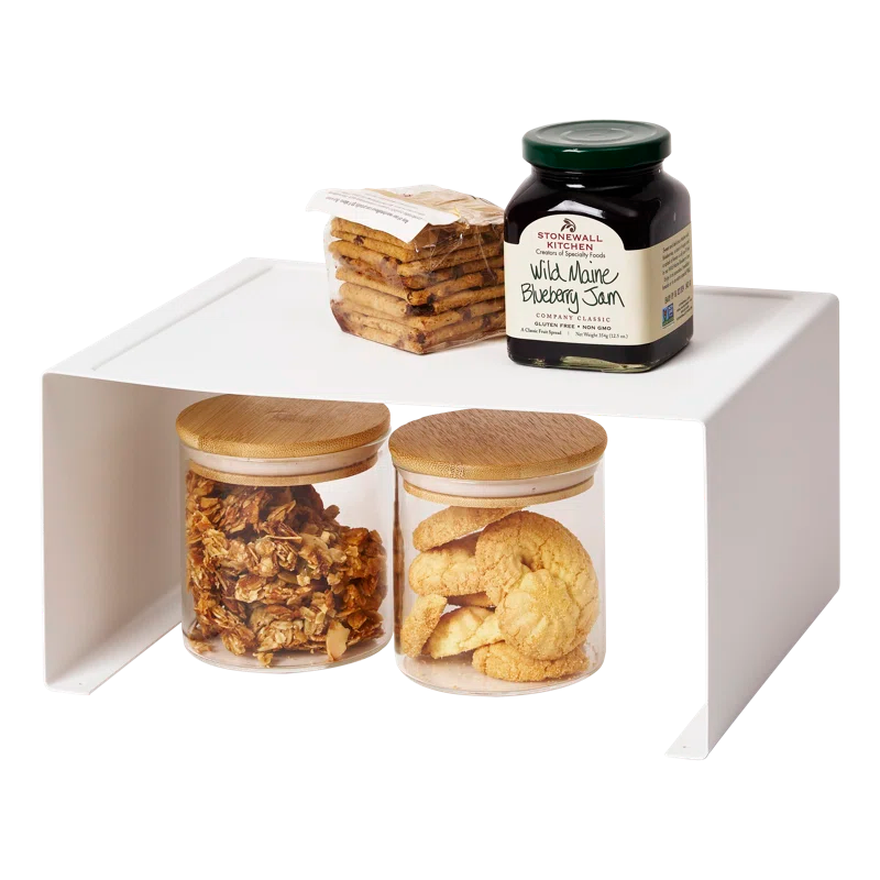 Yamazaki Tower Large White Kitchen Steel Rack