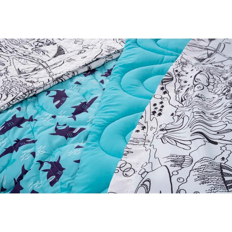 Highlights Shark Comforter Set