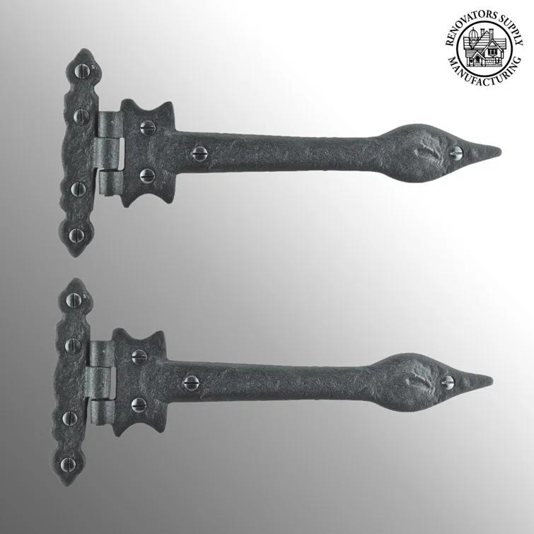 The Renovators Supply Inc. 4.25" H x 1" W Strap Door Hinges