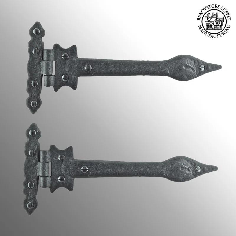 The Renovators Supply Inc. 4.25" H x 1" W Strap Door Hinges