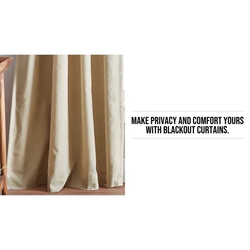 Martha Stewart Martha Stewart Spellbound Champagne Curtain Panel Pair (Set of 2)