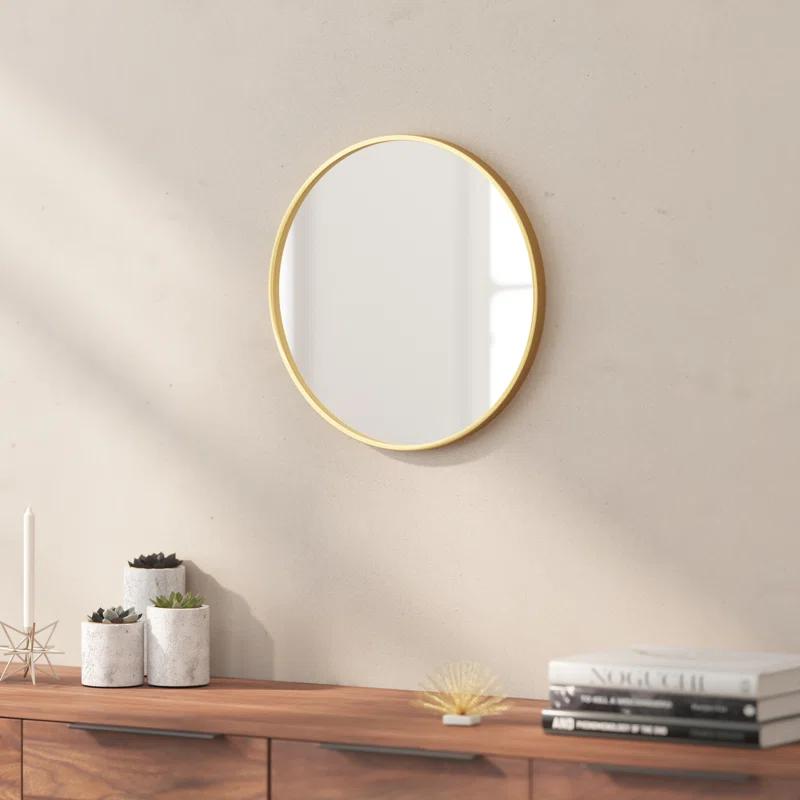 Taylor & Logan Metal Round Wall Mirror