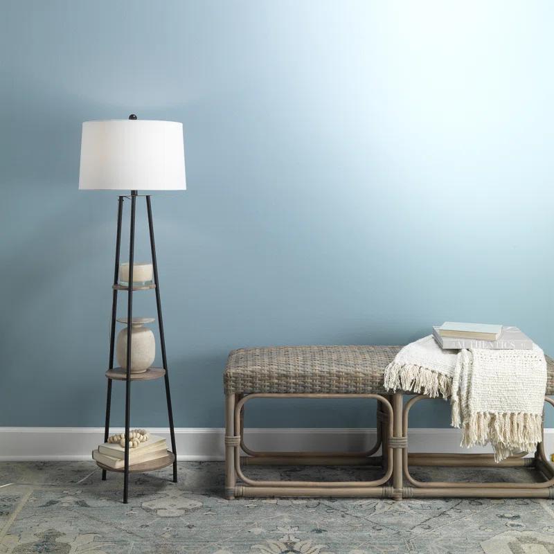 Jamie Young Company Avery Wicker Bench | Wayfair