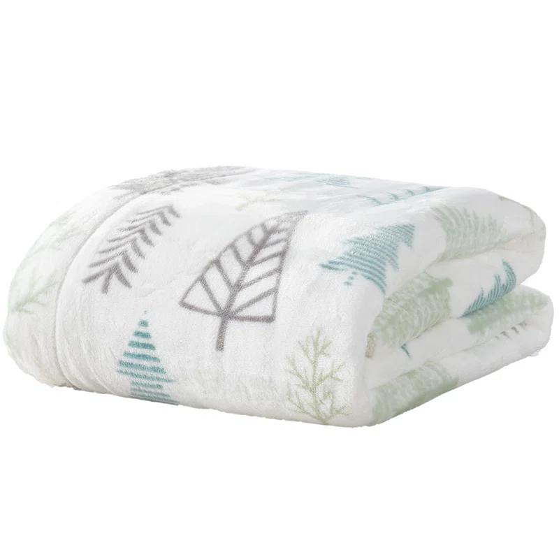 FreshFolds Ultra Soft Plush Sherpa Reversible Blanket