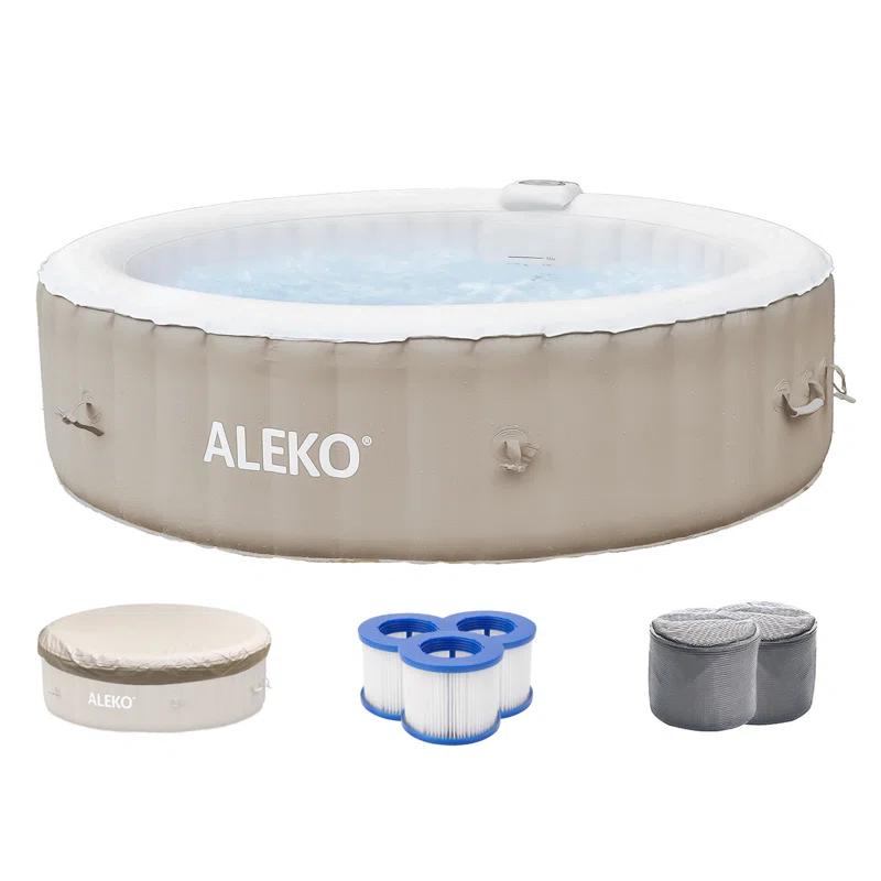 ALEKO Aleko Jet Inflatable Hot Tub