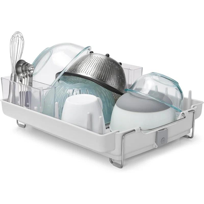 OXO OXO Stainless Steel Countertop Dish Rack