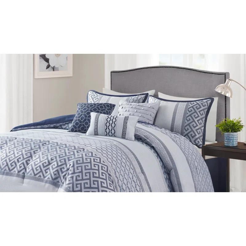 Madison Park Bennett 7 Piece Jacquard Comforter Set