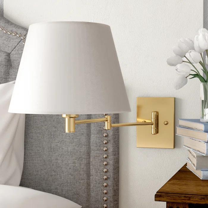 Willa Arlo™ Interiors Clarinda Steel Swing Arm Sconce