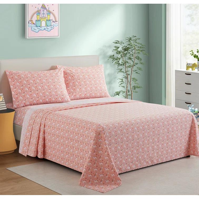 Marina Decoration Percale Machine Printed Animal Print Sheet Set
