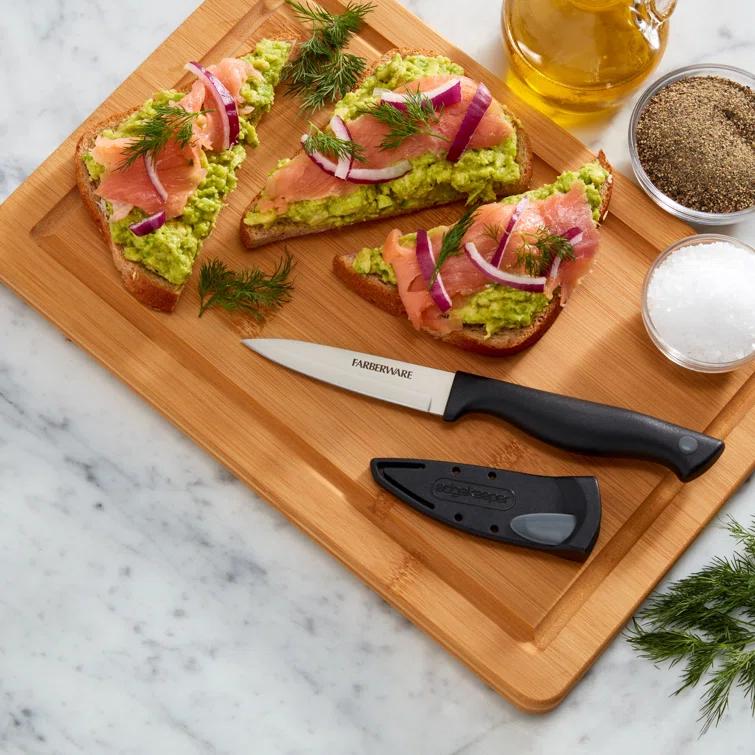 Farberware Farberware Edgekeeper Paring Knife with Built-In Self-Sharpening Blade Cover