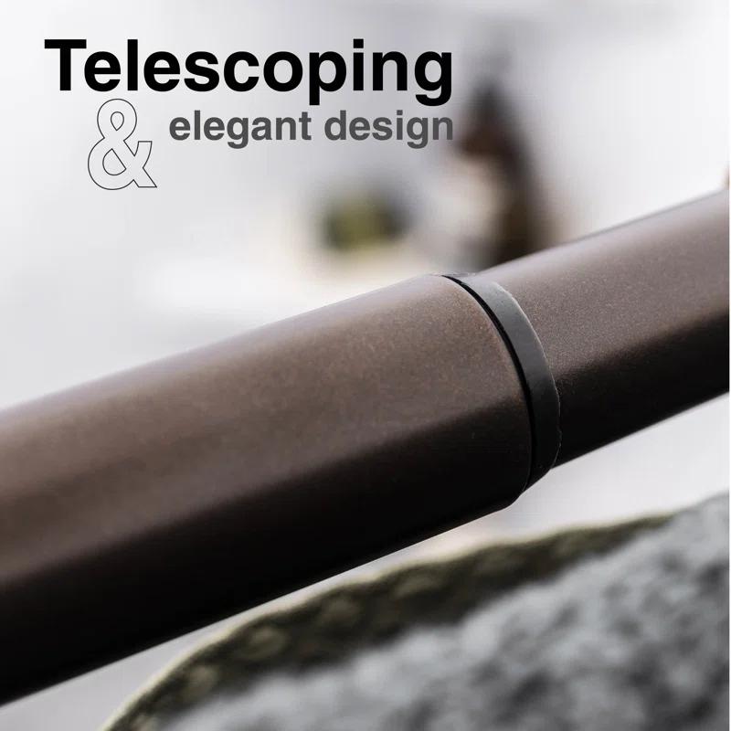 Utility-Sink 70'' Curved Fixed Shower Curtain Rod