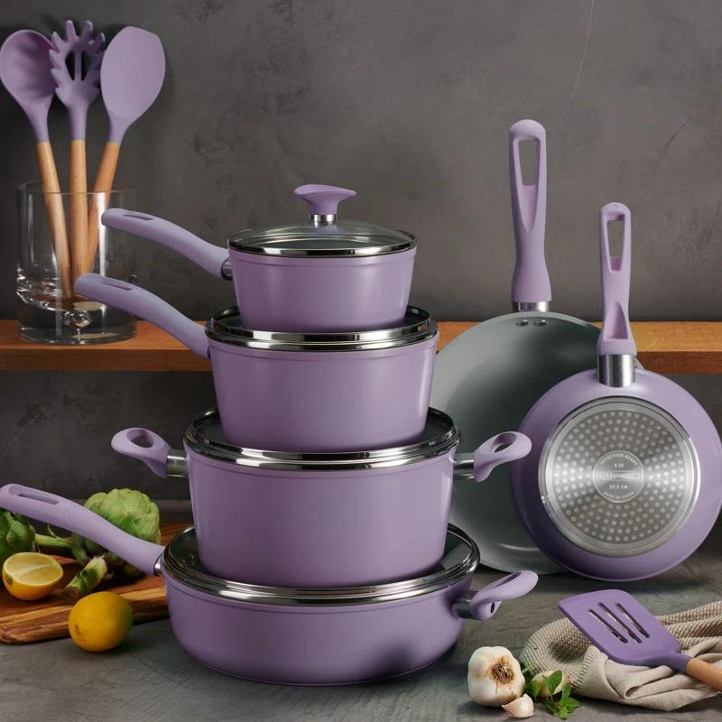 Tramontina 14 Pc Ceramic Induction-Ready Cookware Set & Reviews | Wayfair