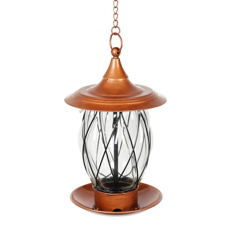 Exhart Exhart Solar Bird Feeder, 8.66 by 14.96 Inches