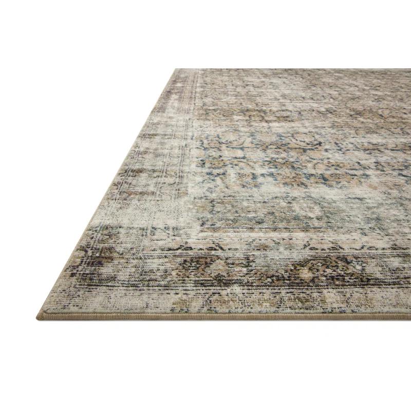 Amber Lewis x Loloi Morgan Navy / Sand Area Rug feat. CloudPile