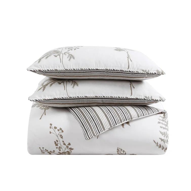 Stone Cottage Bedding Stone Cottage Willow Cotton Reversible 3 Piece Comforter Set