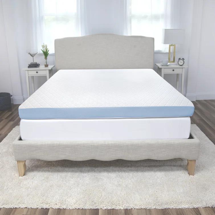 SensorPEDIC 4'' Memory Foam Mattress Topper