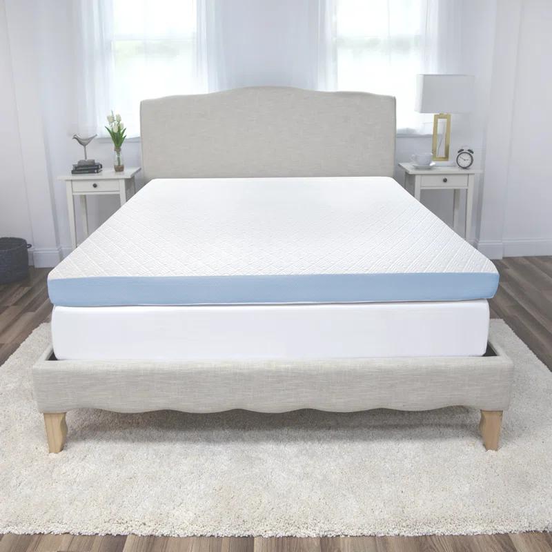 SensorPEDIC 4'' Memory Foam Mattress Topper
