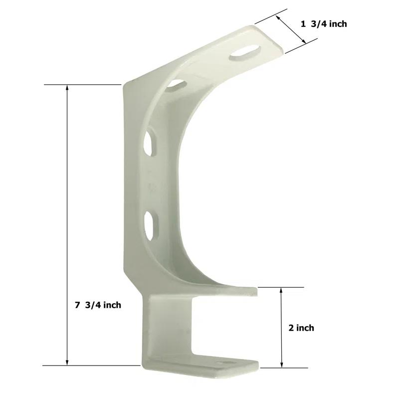 ALEKO ALEKO White Metal Hardware for Awning