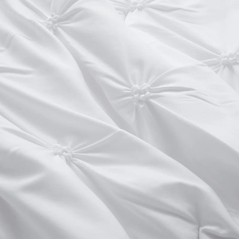 Peace Nest Box Stitch Geometric Shapes Comforter Set (Set of 3)