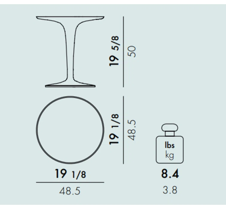 Kartell Tip Top Coffee Table